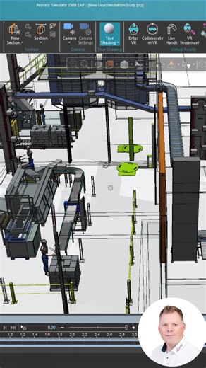 Innovative Virtual Commissioning with Siemens Process Simulate