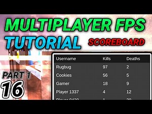 [16] Multiplayer FPS in Unity: Scoreboard Part 1