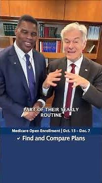 Medicare Open Enrollment: Message from Ambassador Herschel Walker & Dr. Oz