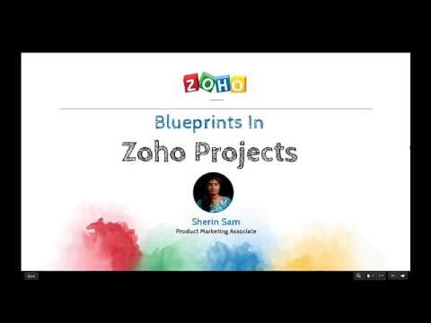Webinar: Blueprints in Zoho Projects