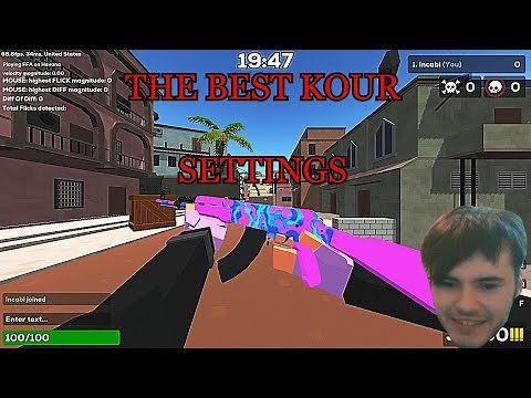 THE BEST KOUR.IO SETTINGS 2024!