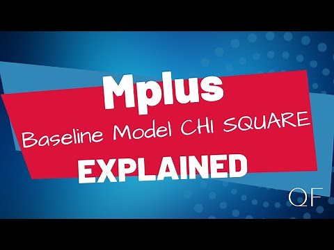 Mplus Independence Model Chi Square Explained