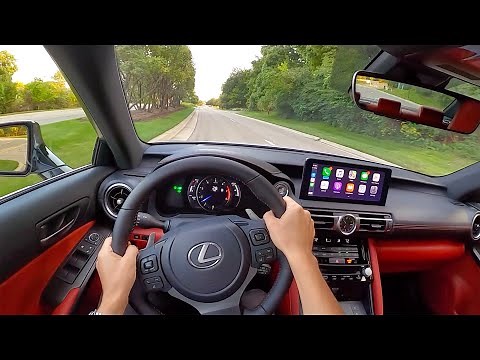 2021 Lexus IS 350 AWD F Sport - POV First Impressions