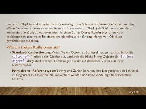 Erstellung einer einzigartigen Hash-Funktion für Objekte in JavaScript