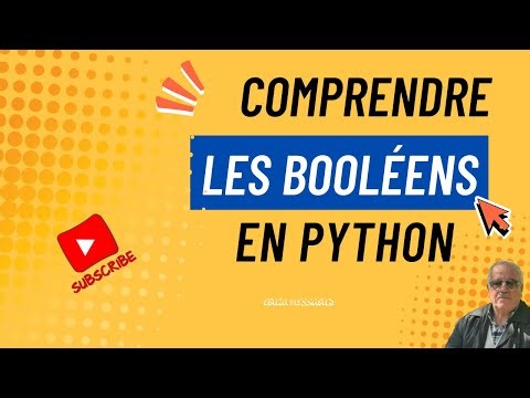 Les booléens en python / La programmation avec python