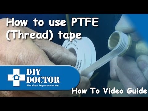 How to use PTFE Thread Seal Tape