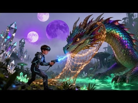 Obdachloser Junge rettet gefesselten Alien-Drachen – Seine Tat schockierte alle 🐉🚀