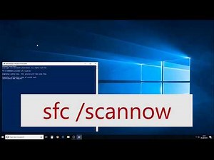 Run SFC Scan Windows 10 Powershell