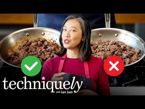 The Simple Ingredient that Will Improve Any Ground Meat | Techniquely with Lan Lam