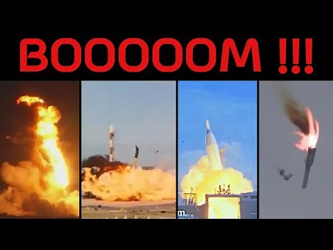 Space Rocket Launch Explosions & Failures