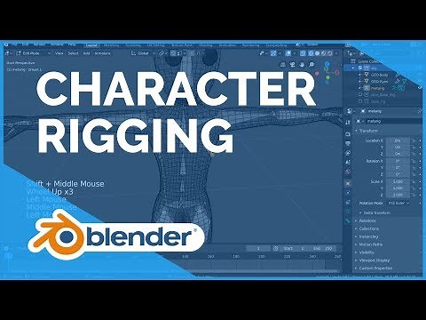 Character Rigging - Blender 2.80 Fundamentals
