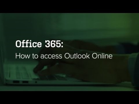 Outlook Online: Office 365 Basics