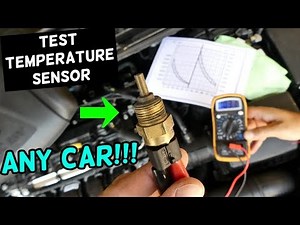 How to Test a Temperature Sensor with a Multimeter