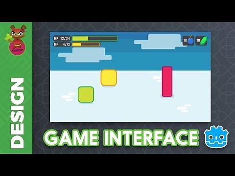 Create a Game Interface From Scratch in Godot 3 (tutorial)