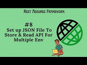 #8. |Rest Assured Framework| Set up JSON File To Store & Read API For Multiple Env| #restassured