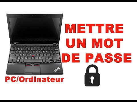 How to set a password on a computer