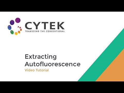 Extracting Autofluorescence