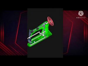 Sewing Machine Mechanism in 3D Animation| how sewing machine work in 3D