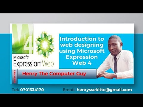 Introduction To Web Design Using Microsoft Expression Web - 01