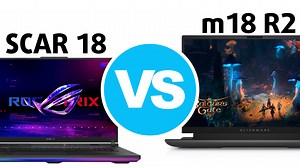 ASUS ROG Strix SCAR 18 vs Alienware m18 R2 – a Modern-Day Gigantomachia