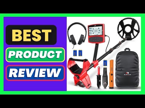 RIPTIC Metal Detector for Adults with Pin Pointer - Waterproof