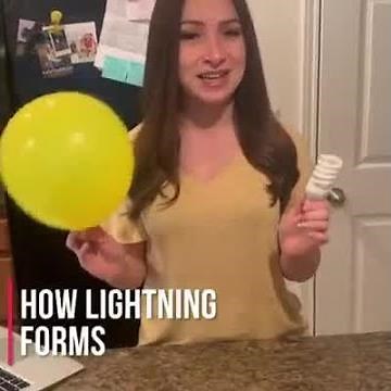 Science Experiment: How lightning forms