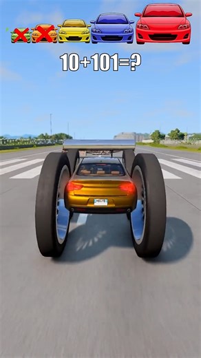 Neko Averora on Instagram: "Big & Small Cars vs Exploding truck"