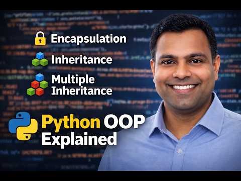 Python OOP Explained: Encapsulation, Inheritance, Multiple Inheritance & MRO