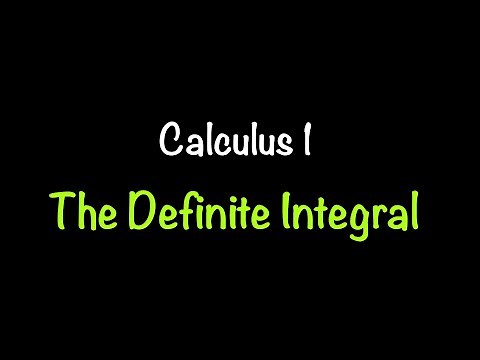 Calculus 1: The Definite Integral (Section 5.2) | Math with Professor V