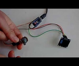 Arduino Nano: Simple SSD1306 I2C OLED Analog Display With Visuino