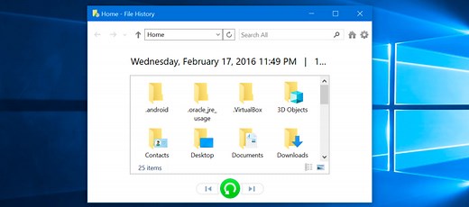 How to Use Windows' File History to Back Up Your Data
