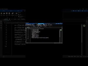 How to Plot a 3D Surface in MATLAB (sin(x)*cos(y))