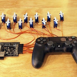 Open Source PS4 Servo Controller