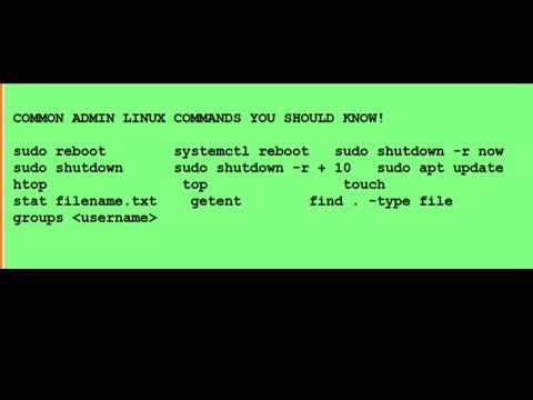 Mastering Linux: Essential Admin Commands You Must Know!