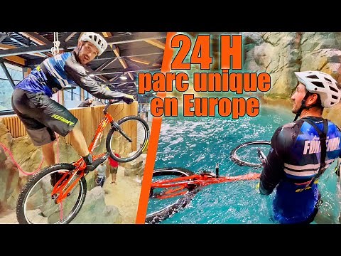 THIS WATER PARK IS UNIQUE IN EUROPE (MTB Trial Challenge)