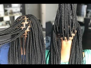 How to Part Box Braids // Box Parting 101
