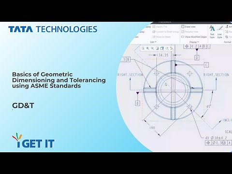 💻 Basics of GD&T(Geometric Dimensioning and Tolerancing) using ASME standards | iGETIT Masterclass 📺