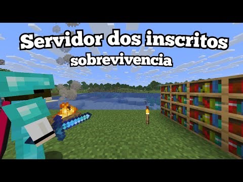 🔴Live de Minecraft jogando com os inscritos JAVA/Bedrock