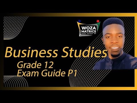 How to pass Business studies Grade 12 paper 1 (cheat method)🤫.