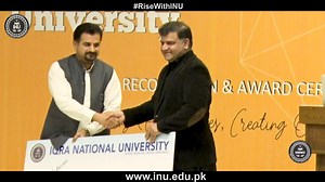 9.3K views · 152 reactions | Highlights of Employee Recognition & Awards Ceremony 2022. | Iqra National University INU-Official | Facebook