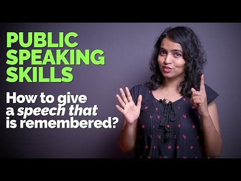 How to deliver a great Speech in English? Public Speaking Tips For Better Presentation Skills