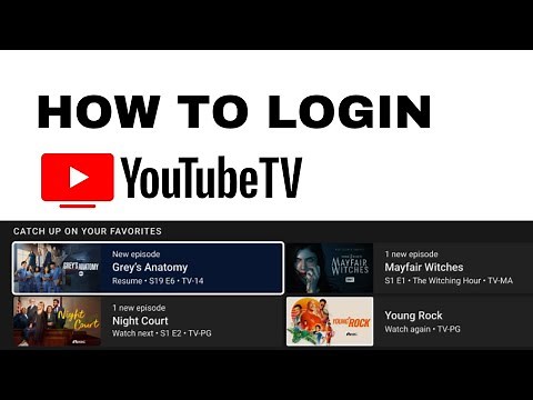 YouTube TV Login