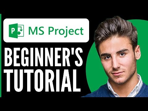 Microsoft Project 2026 Tutorial for Beginners | How to Use Microsoft Project