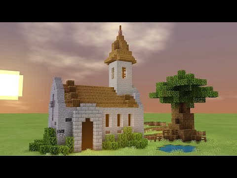 Minecraft Church-BUILDING tutorial