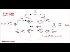 MOSFET H-Bridge for Arduino 2