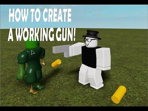 How to make a WORKING Gun Script in ROBLOX Studio