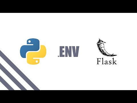 Python (Flask) - How to set up Environment Variables ( And What are they) (2020)