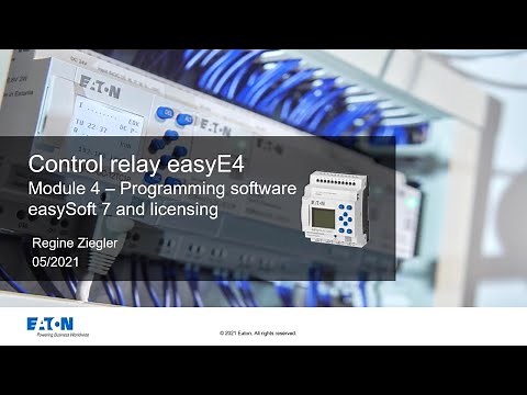 Eaton easyE4: Programming software and licensing