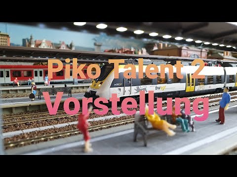 Vorstellung meines umgebauten Piko Talent 2: Programmierung des Decoders und Funktionsvorstellung