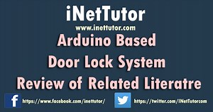 Arduino Based Door Lock System Review of Related Literature